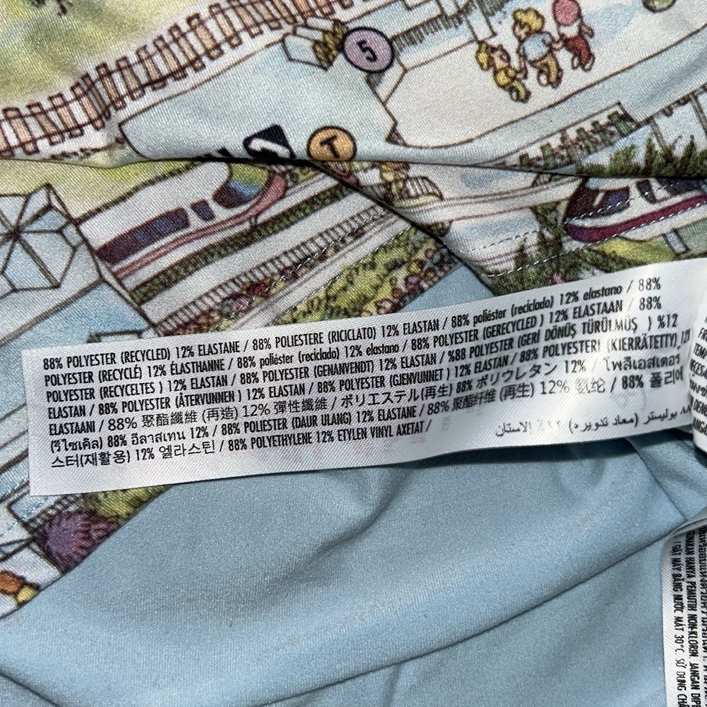 Walt Disney 50th Anniversary maps shirt. Long sleeve.  Size Medium. - Picture 8 of 16